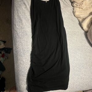 Elegant Black Sleeveless Dress